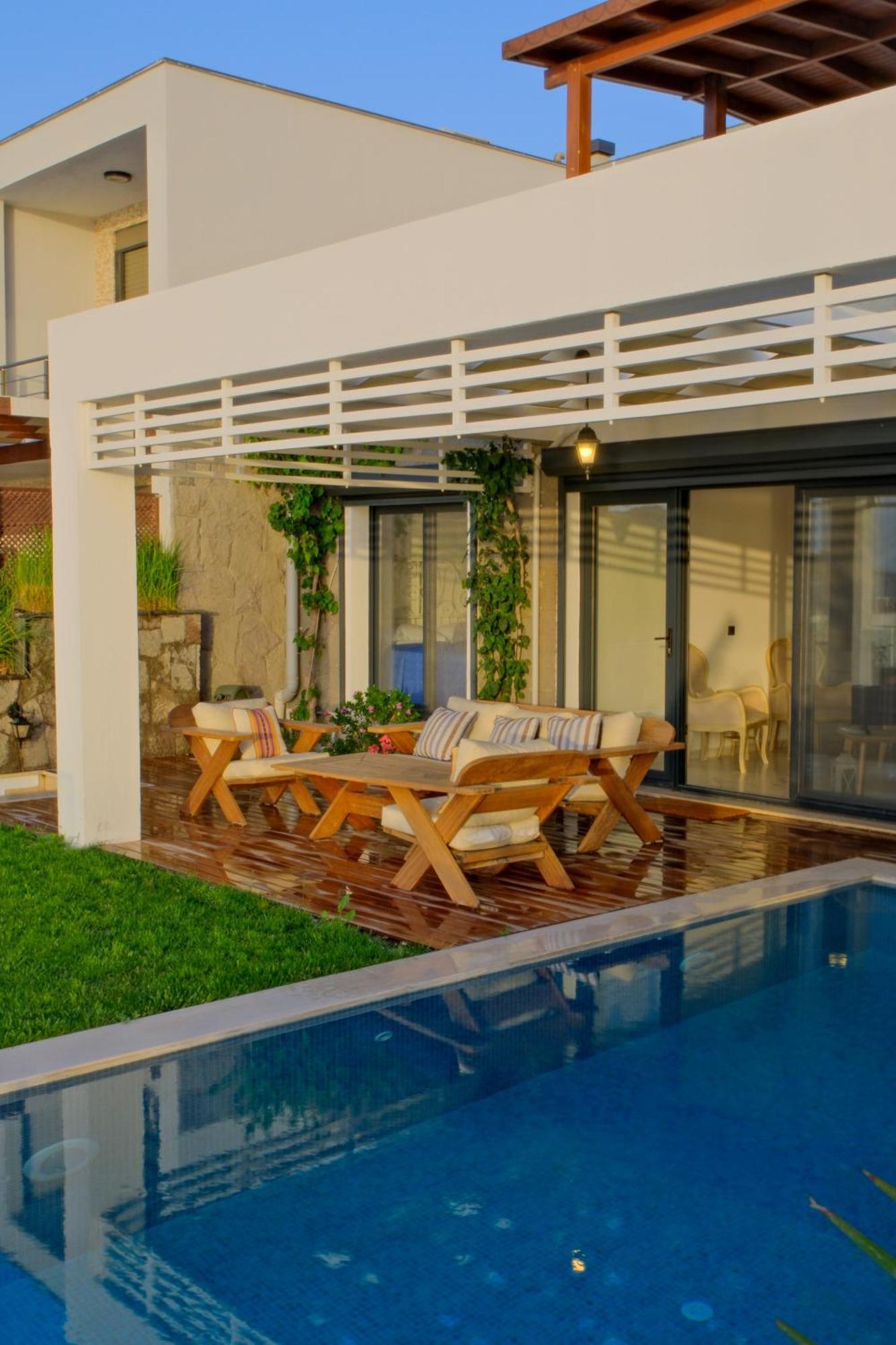 Villa Aleph-Kiralik Muestakil Havuzlu Luex Villa Bodrum Eksteriør billede