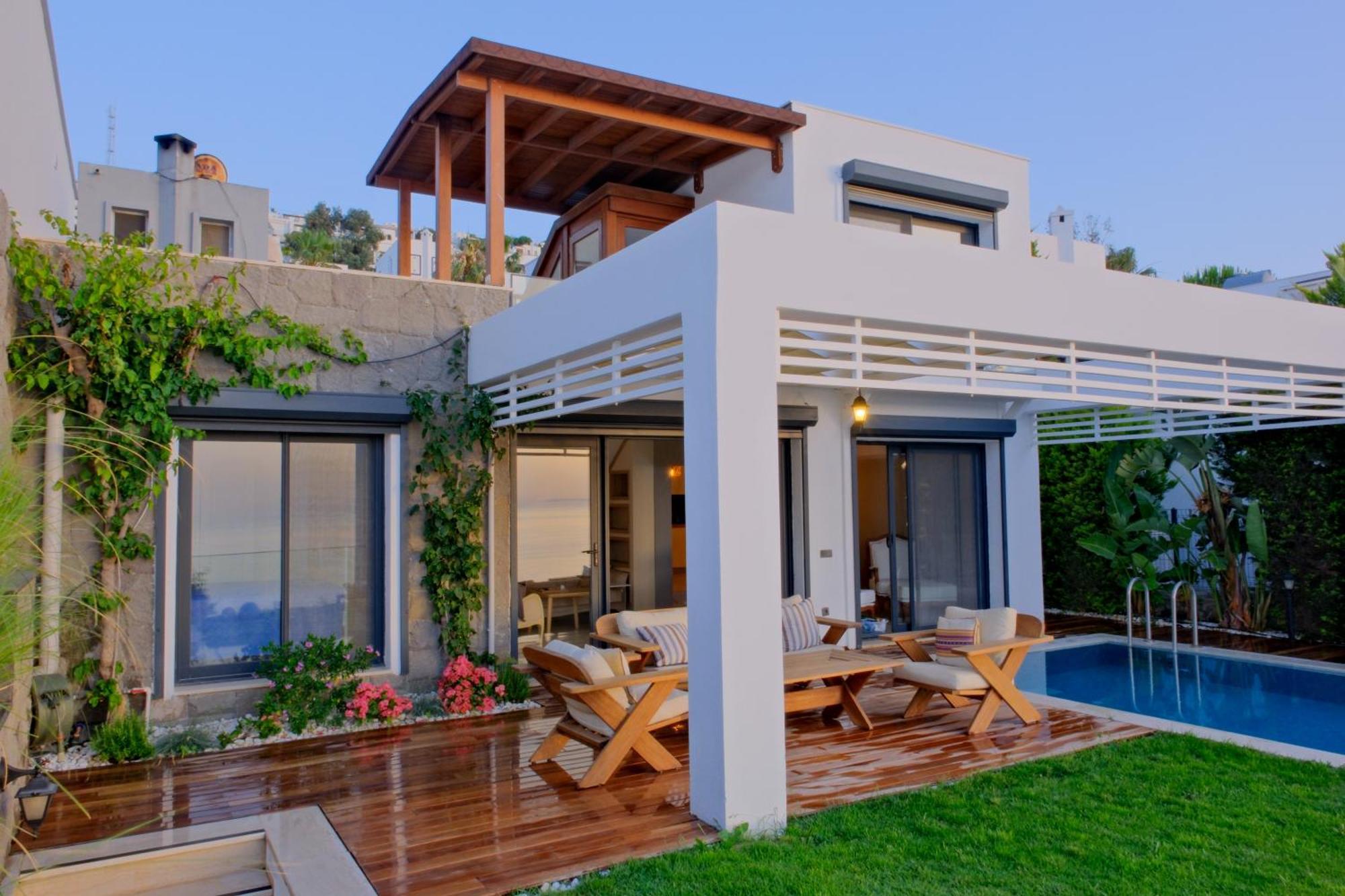 Villa Aleph-Kiralik Muestakil Havuzlu Luex Villa Bodrum Eksteriør billede